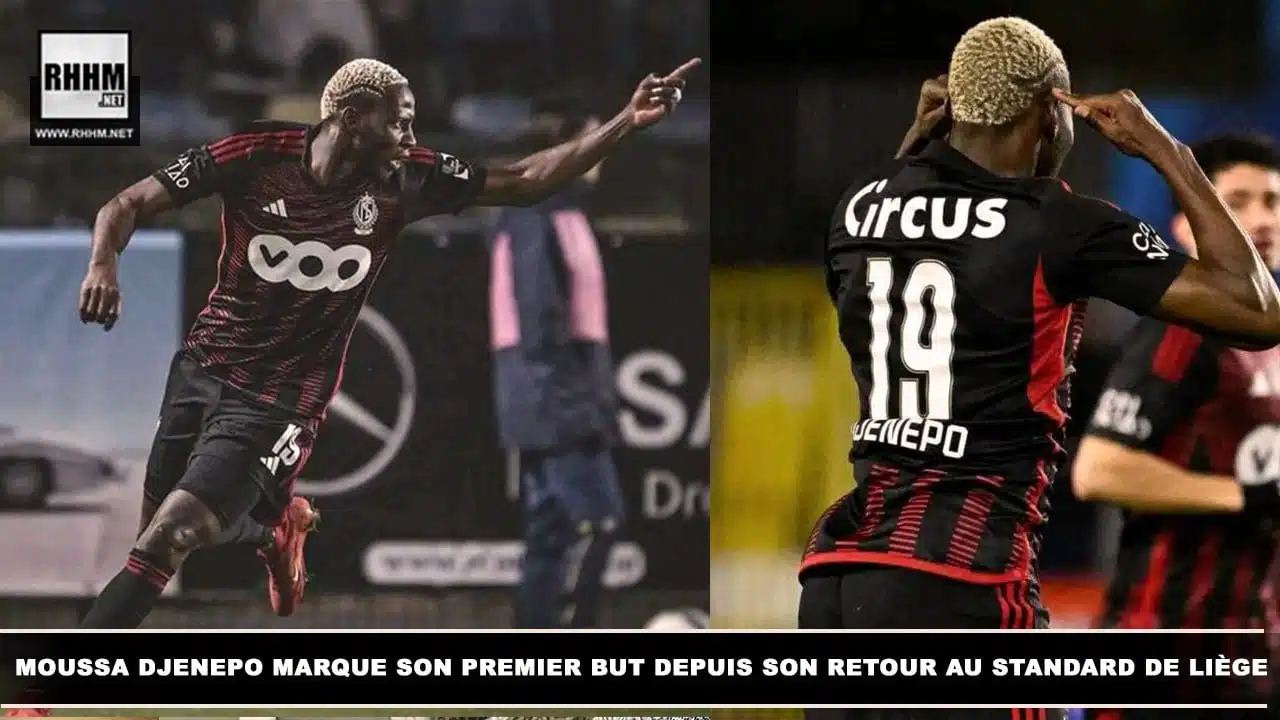 Moussa Djènèpo marque son premier but depuis son retour au Standard de Liège (Sport) Moussa Djènèpo marque son premier but depuis son retour au Standard de Liège (Sport)