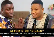Digalo La voix d'or exprime sa reconnaissance à Yacouba Fomba (Musique) Digalo La voix d'or exprime sa reconnaissance à Yacouba Fomba (Musique)