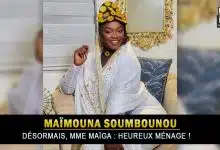 Maïmouna Soumbounou : Désormais, Mme Maïga : Heureux ménage ! (Showbiz)