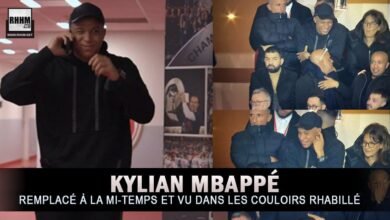 Kylian Mbappé remplacé à la mi-temps et vu dans les couloirs rhabillé (Sport)