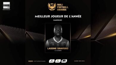 Lassine Sinayoko élu meilleur joueur malien de l'année (Sport)