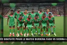 Entrée gratuite pour le match Burkina Faso vs Sierra Leone (Sport) Entrée gratuite pour le match Burkina Faso vs Sierra Leone (Sport)