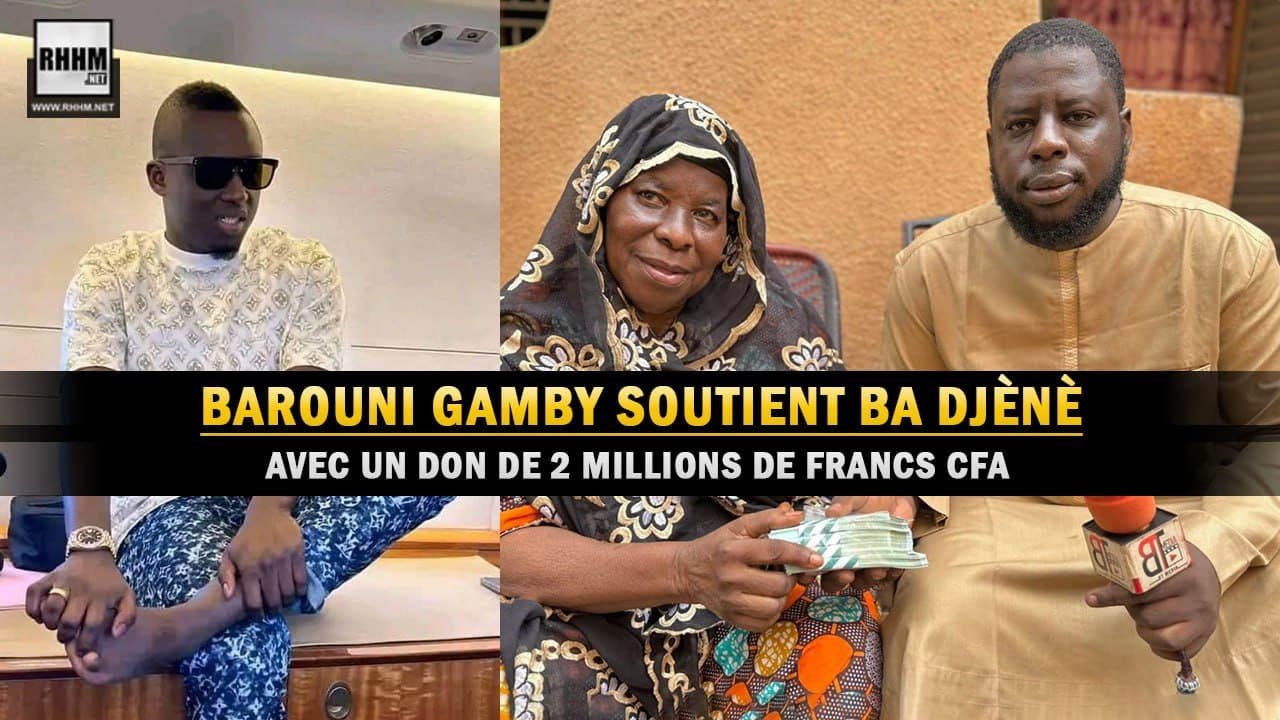 Barouni Gamby soutient Ba Djènè avec un don de 2 millions de Francs CFA (Société)