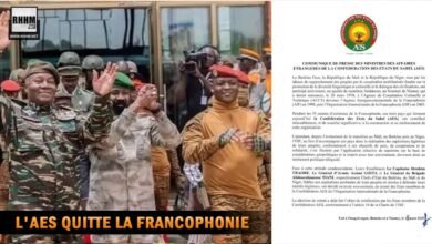L'AES quitte la Francophonie (Politique) L'AES quitte la Francophonie (Politique)