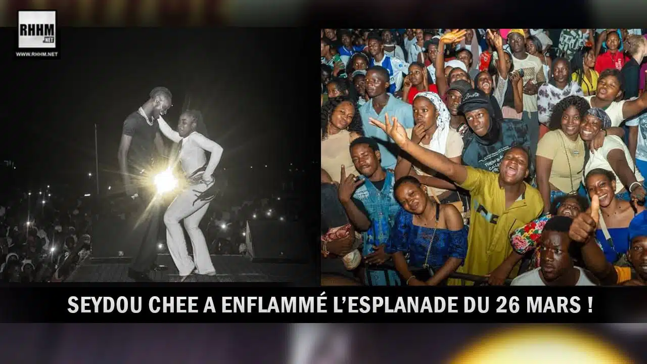 Seydou Chee a enflammé l’esplanade du 26 mars (Showbiz)