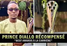 Prince Diallo récompensé "Best Awards à la Carrière" (Showbiz)