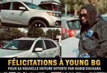 Félicitations à Young BG pour sa nouvelle voiture offerte par Habib Doukara (Showbiz)