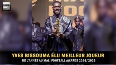 Yves Bissouma, meilleur joueur au Mali Football Awards 2024/2025 (Showbiz) Yves Bissouma, meilleur joueur au Mali Football Awards 2024/2025 (Showbiz)