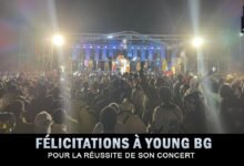Félicitations à Young BG pour la réussite de son concert (Showbiz)