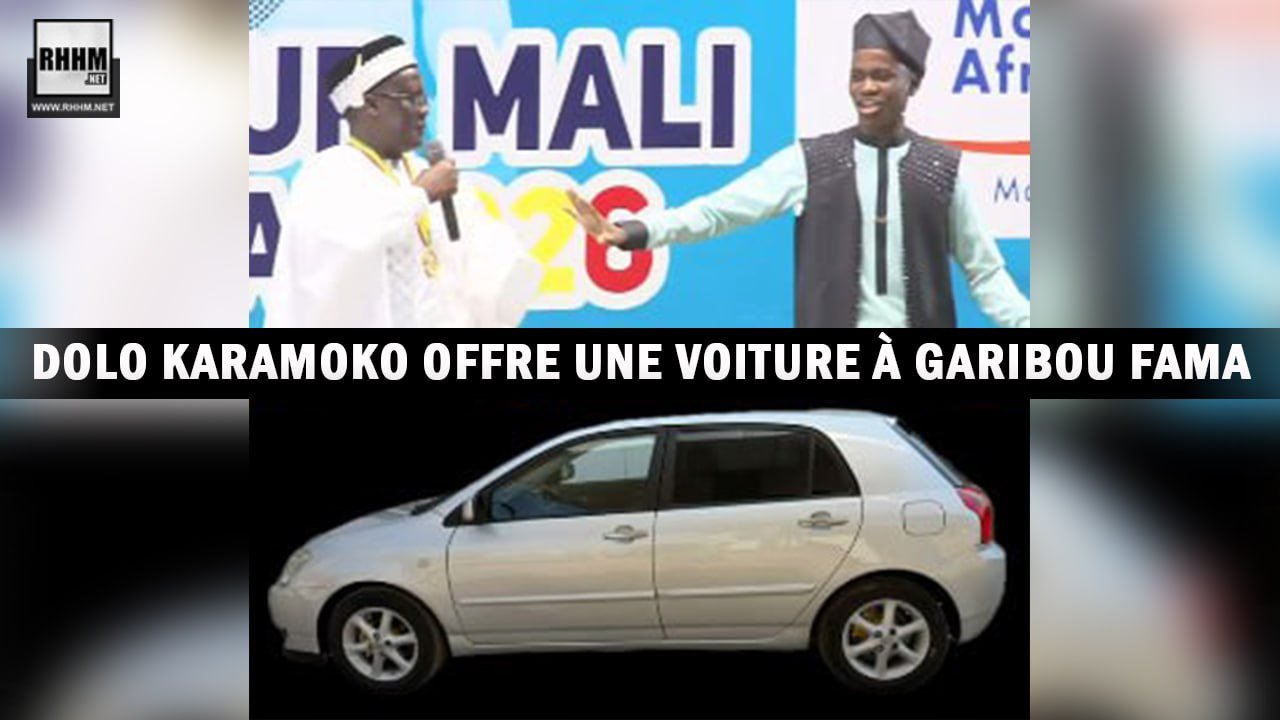 Karim Konaré dit Dolo Karamoko offre une nouvelle voiture à Garibou Fama (Showbiz)