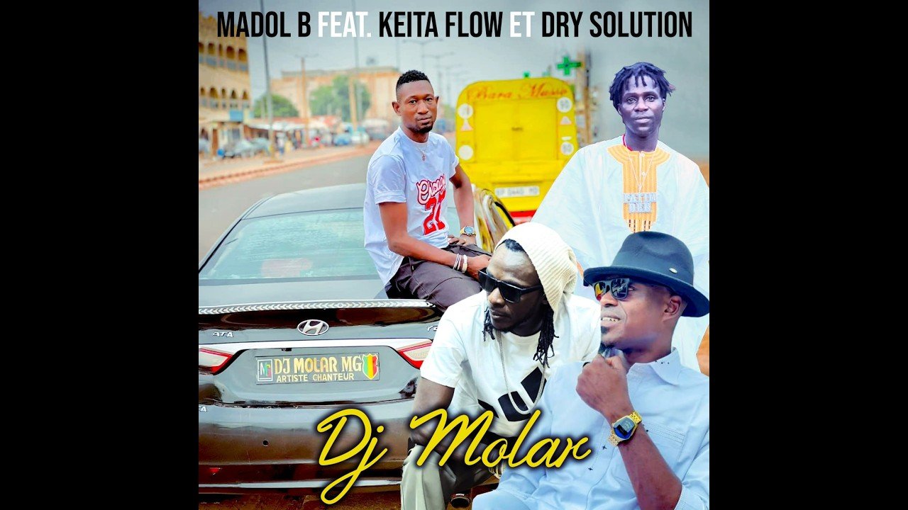 Madol B Feat. Kéïta Flow et Dry Solution - Hommage À DJ Molar (Son)